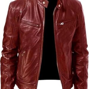 Fashion leather jacket